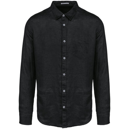 It Fits Approach - Chemise ajustée pour hommes - Lin