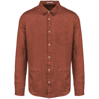 It Fits Approach - Chemise ajustée pour hommes - Lin