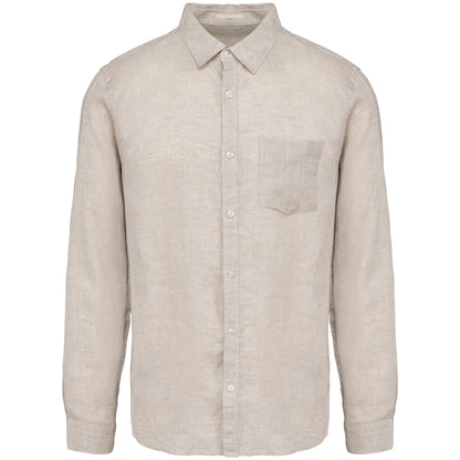 It Fits Approach - Chemise ajustée pour hommes - Lin