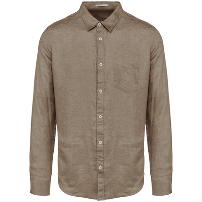 It Fits Approach - Chemise ajustée pour hommes - Lin