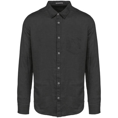 It Fits Approach - Chemise ajustée pour hommes - Lin