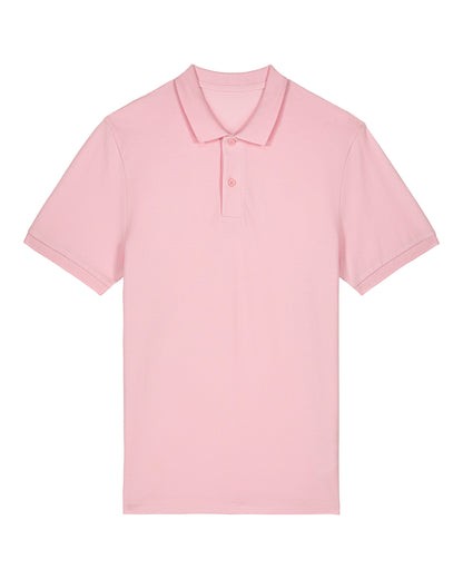 It Fits Eagle - Men's Fitted Polo - Midweight - Light Pink