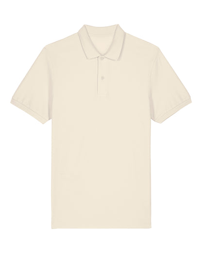 It Fits Eagle - Men's Fitted Polo - Midweight - Natural