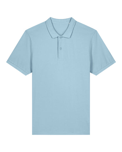 It Fits Eagle - Men's Fitted Polo - Midweight - Sky Blue