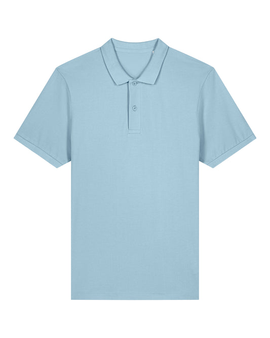 It Fits Eagle - Polo ajusté pour homme - Poids moyen - Bleu ciel