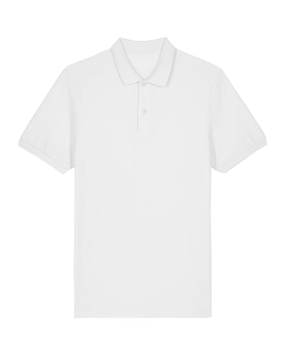 It Fits Eagle - Men's Fitted Polo - Midweight - White