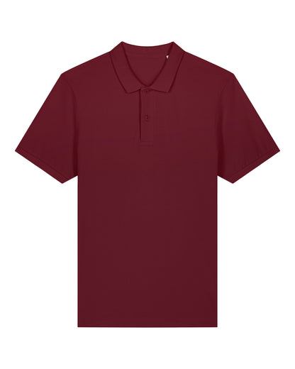 It Fits Eagle - Polo ajusté pour homme - Poids moyen - Bordeaux
