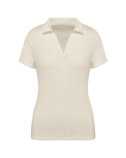 It Fits Gamer - Dames Fitted Polo - Badstof