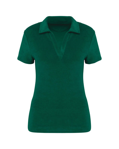 It Fits Gamer - Dames Fitted Polo - Badstof