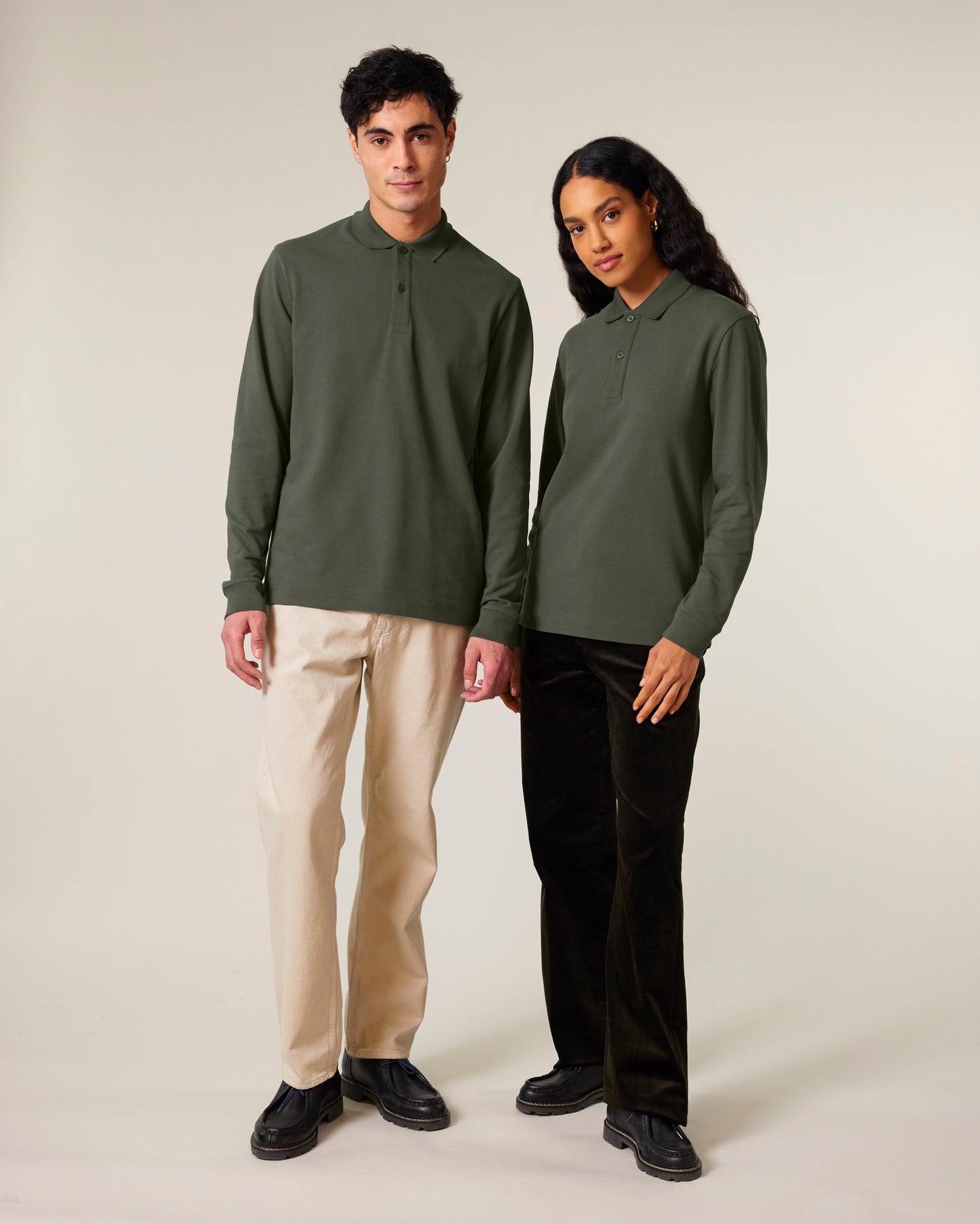 It Fits Outsider - Unisex Regular Fit Polo - Long Sleeves