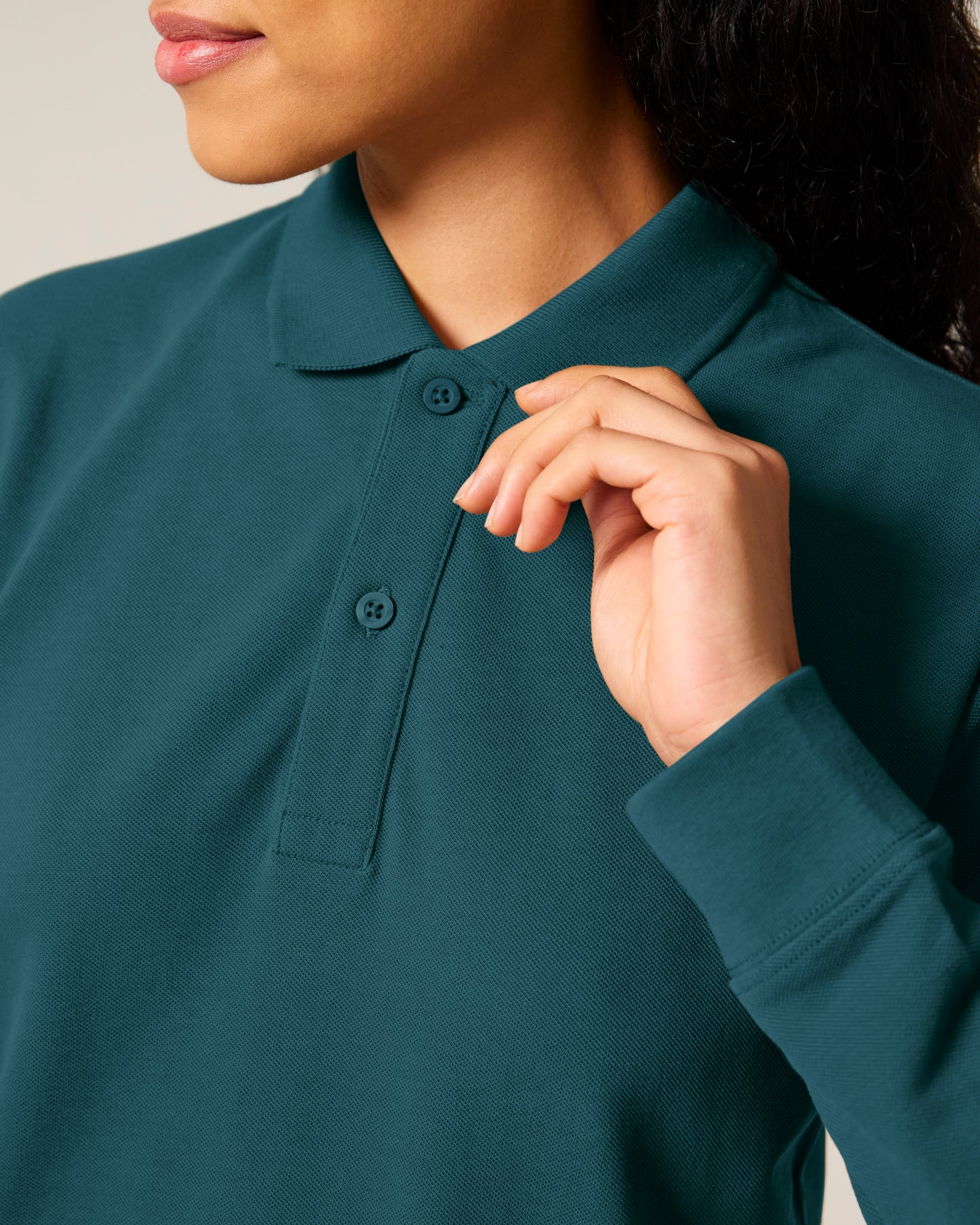 It Fits Outsider - Unisex Regular Fit Polo - Long Sleeves