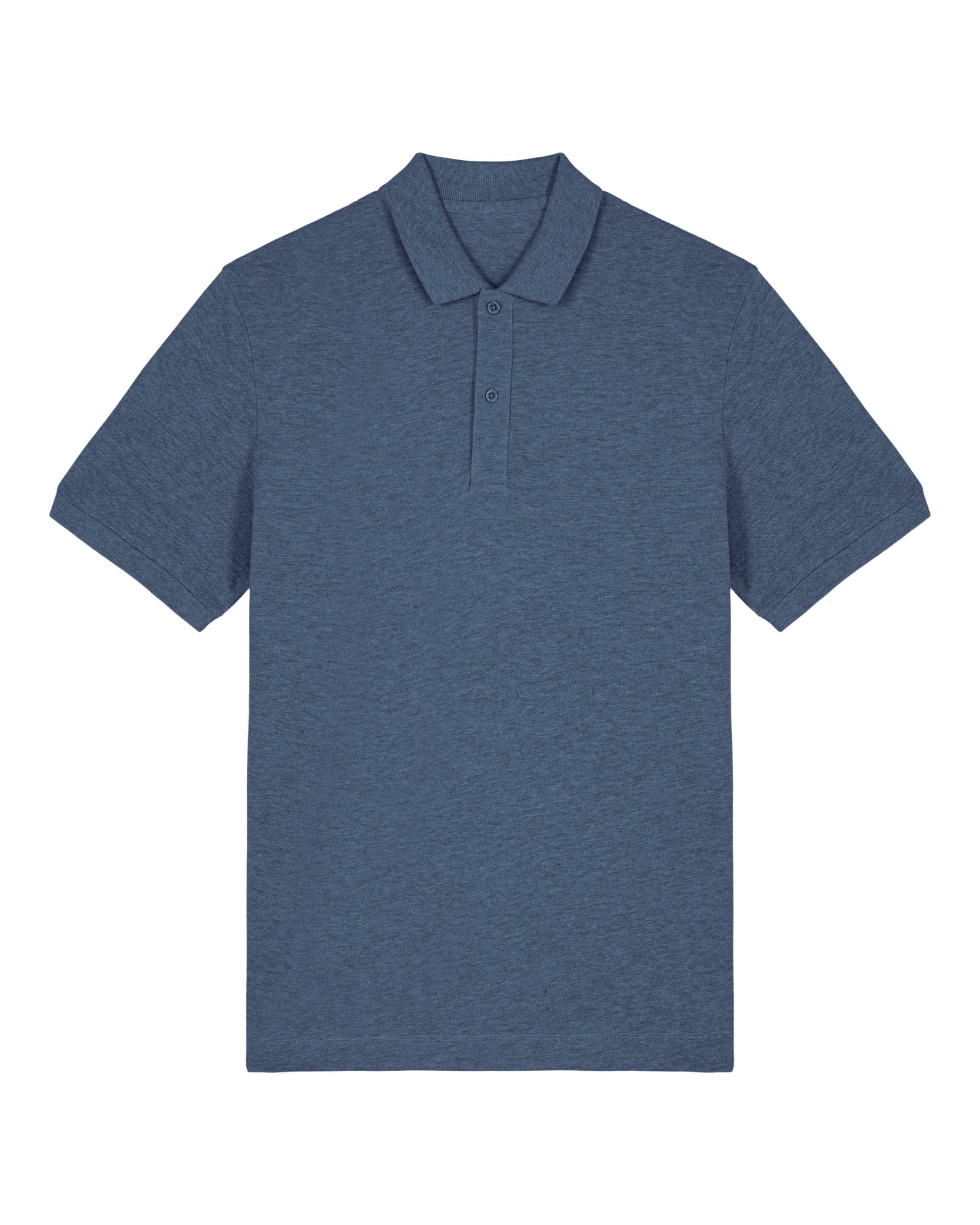 It Fits Birdie - Unisex Regular Fit Polo - Heavyweight - Dark Heather Blue