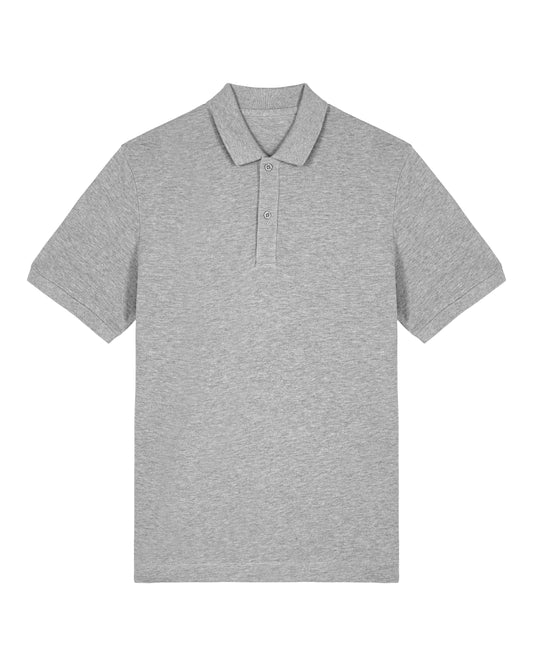 It Fits Birdie - Unisex Regular Fit Polo - Heavyweight - Heather Grey
