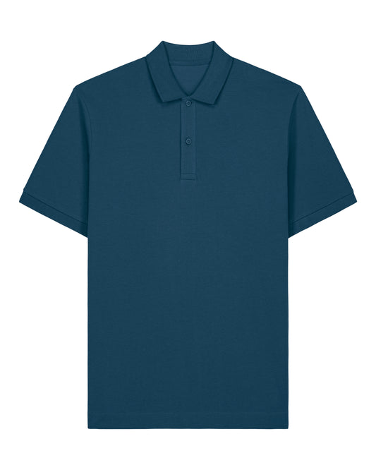 It Fits Birdie - Unisex Regular Fit Polo - Heavyweight - Stormy Blue