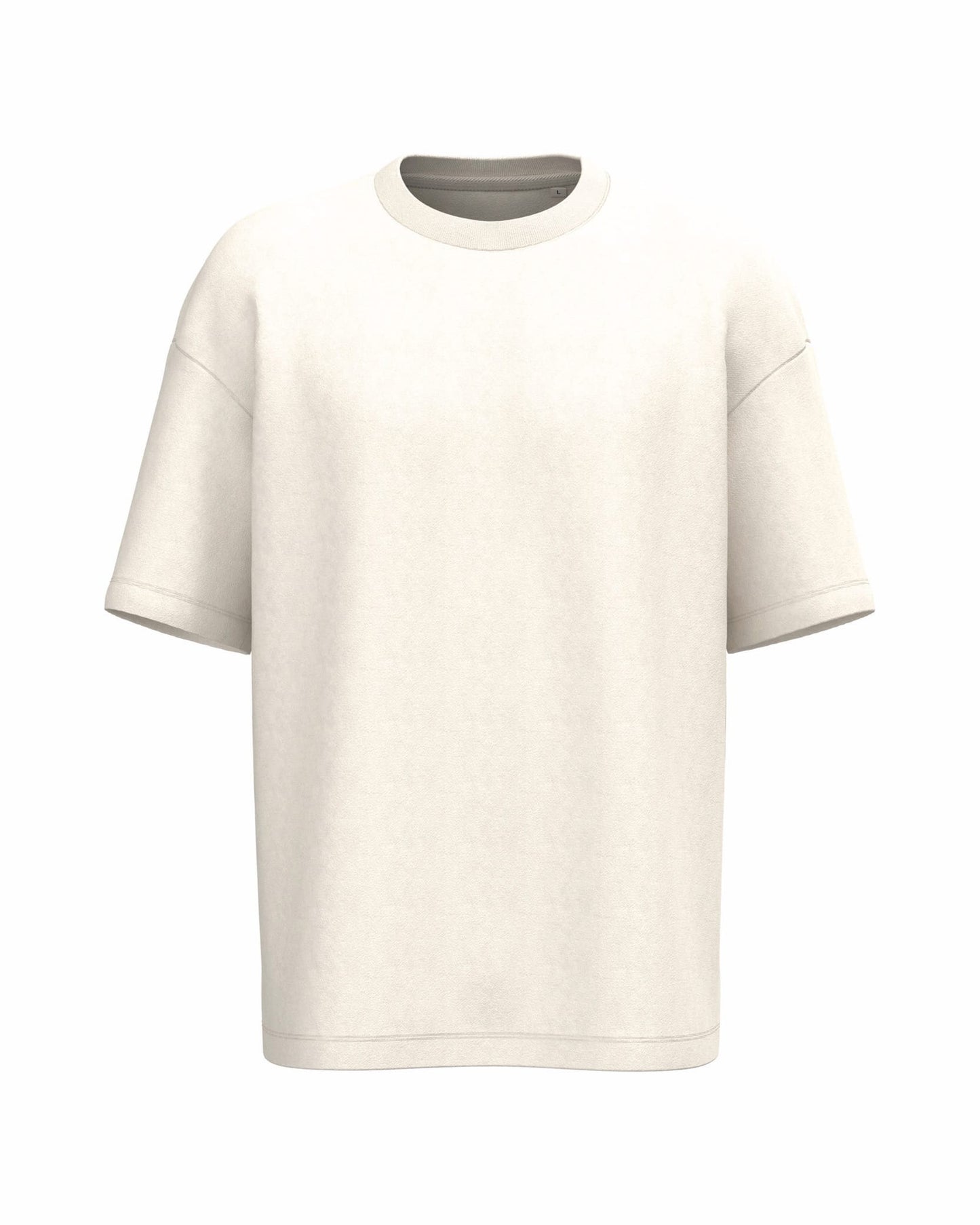 It Fits Dunker - Unisex Oversized Korte Mouwen Sweater - Terry Voering