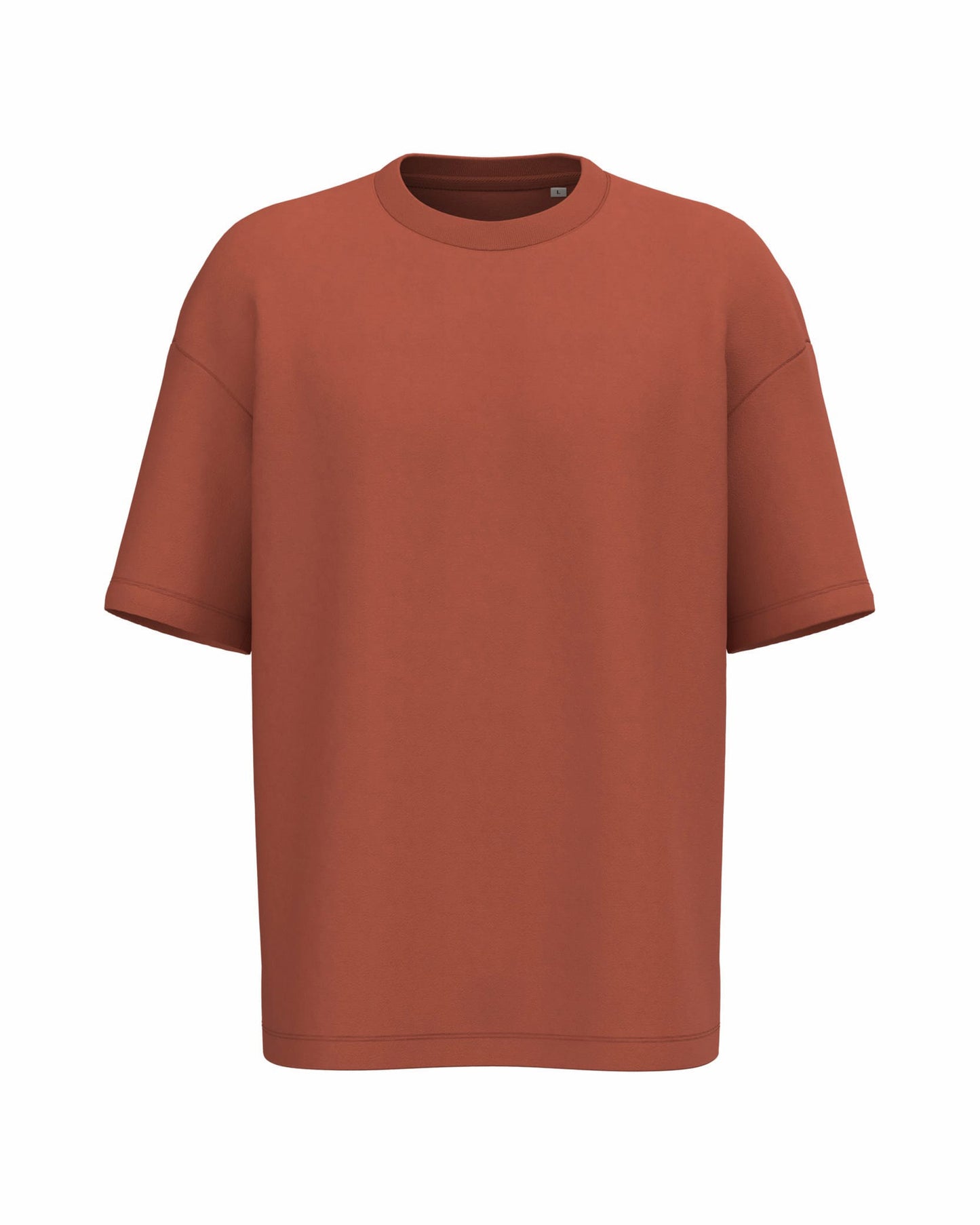 It Fits Dunker - Unisex Oversized Korte Mouwen Sweater - Terry Voering