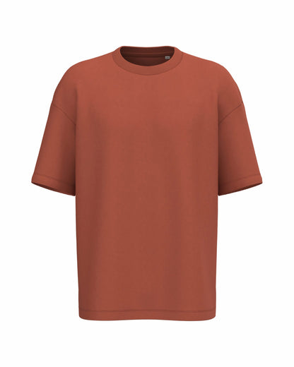 It Fits Dunker - Unisex Oversized Korte Mouwen Sweater - Terry Voering