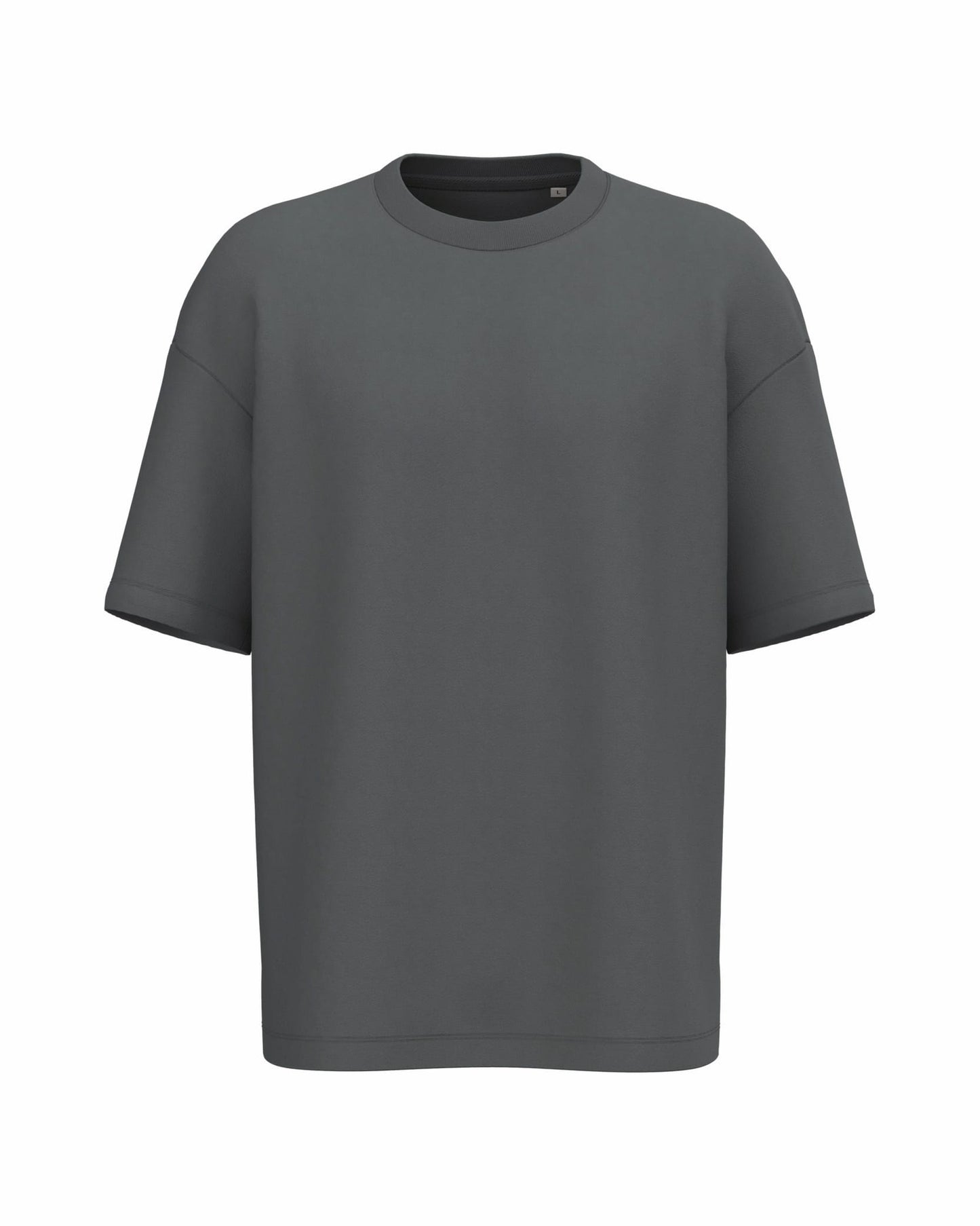 It Fits Dunker - Unisex Oversized Korte Mouwen Sweater - Terry Voering