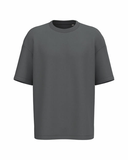 It Fits Dunker - Unisex Oversized Korte Mouwen Sweater - Terry Voering