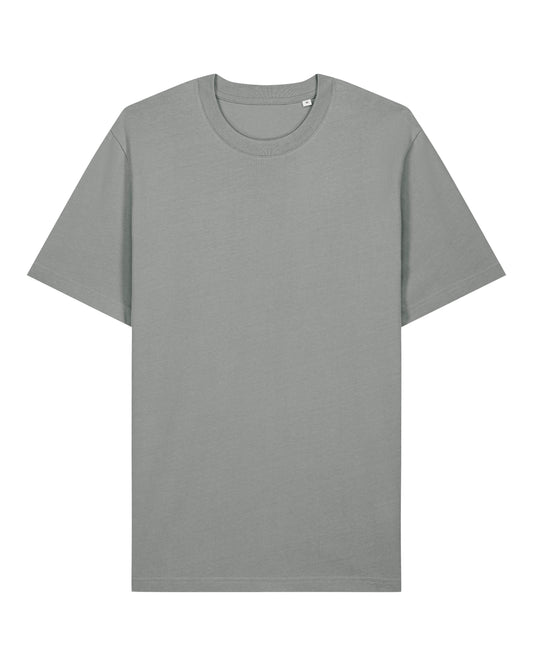 It Fits Swish - Unisex Relaxed Fit  T-shirt - Heavyweight - Soft Grey