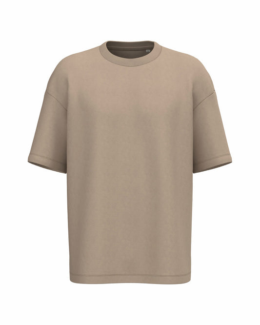 It Fits Dunker - Unisex Oversized Korte Mouwen Sweater - Terry Voering