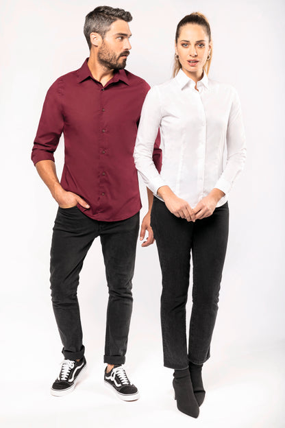 It Fits Hurler - Women's Stretch Blouse Long Sleeves