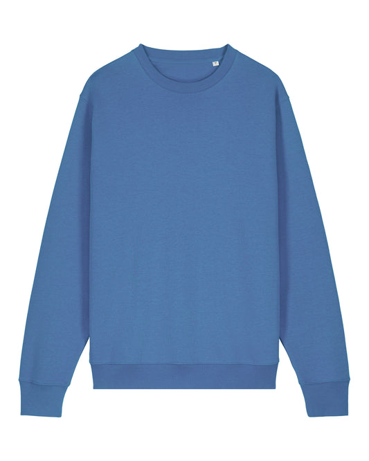 It Fits Dropper - Unisex Regular Fit Sweater - Terry voering - Vivid Blue