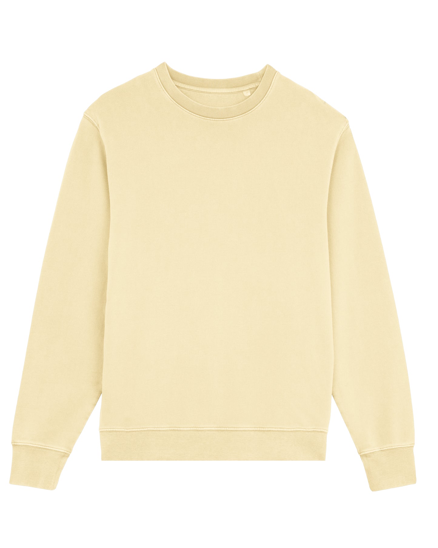 It Fits Dropper - Unisex Regular Fit Sweater - Terry voering - Banana Split