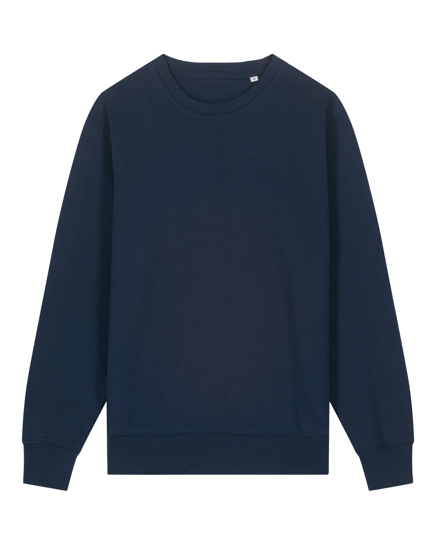 It Fits Dropper - Unisex Regular Fit Sweater - Terry voering - Navy