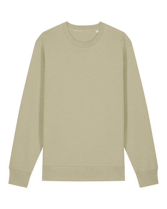 It Fits Dropper - Unisex Regular Fit Sweater - Terry voering - Sage Green