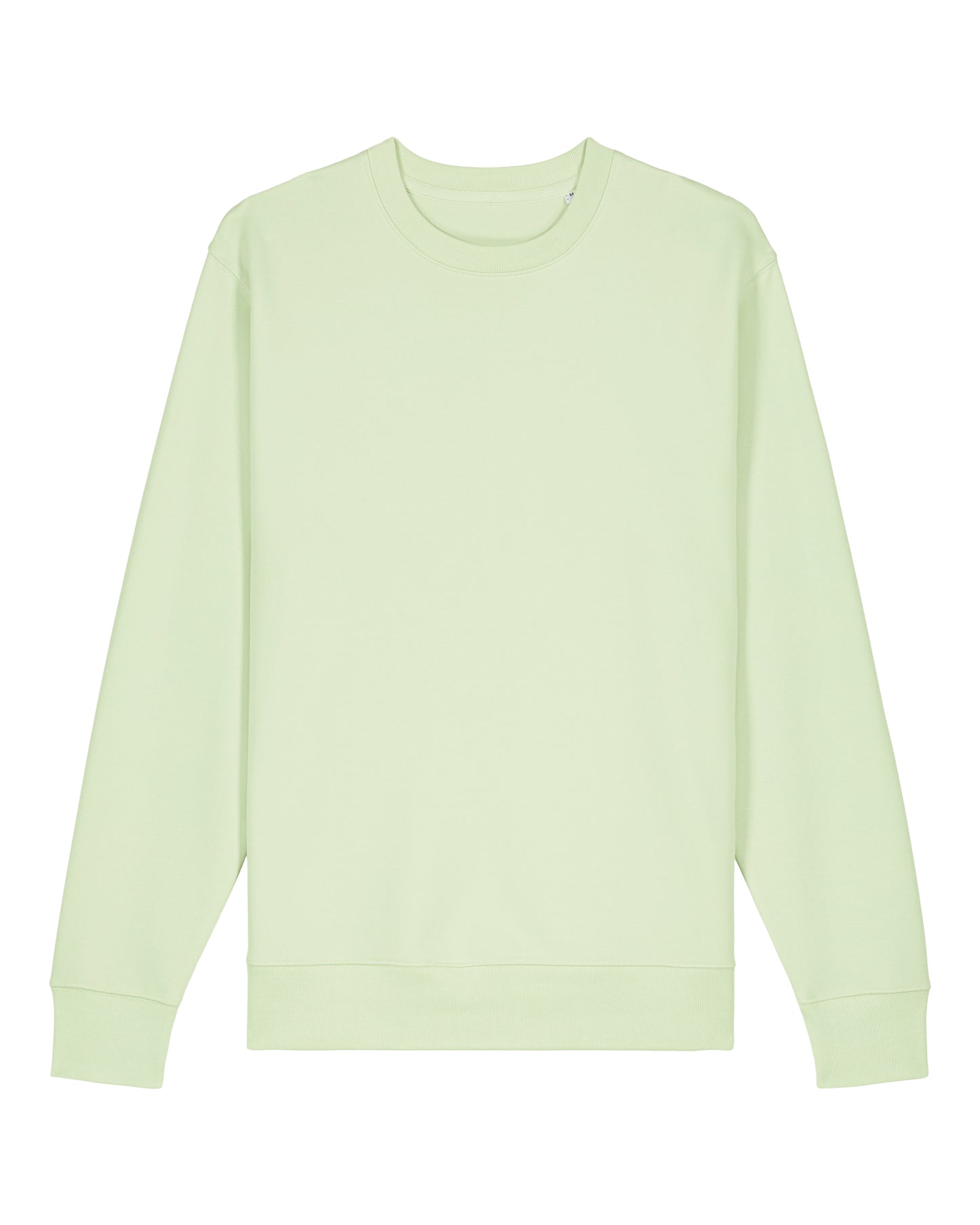 It Fits Dropper - Unisex Regular Fit Sweater - Terry voering - Tea Green