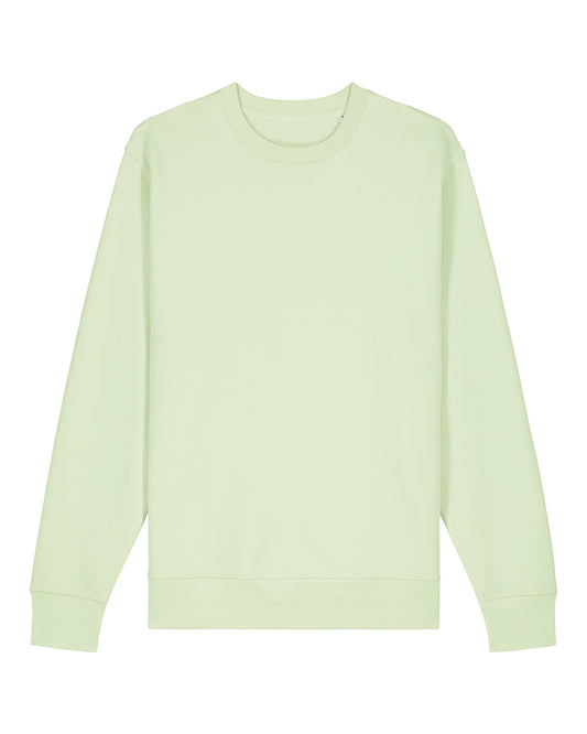 It Fits Dropper - Unisex Regular Fit Sweater - Terry voering - Tea Green