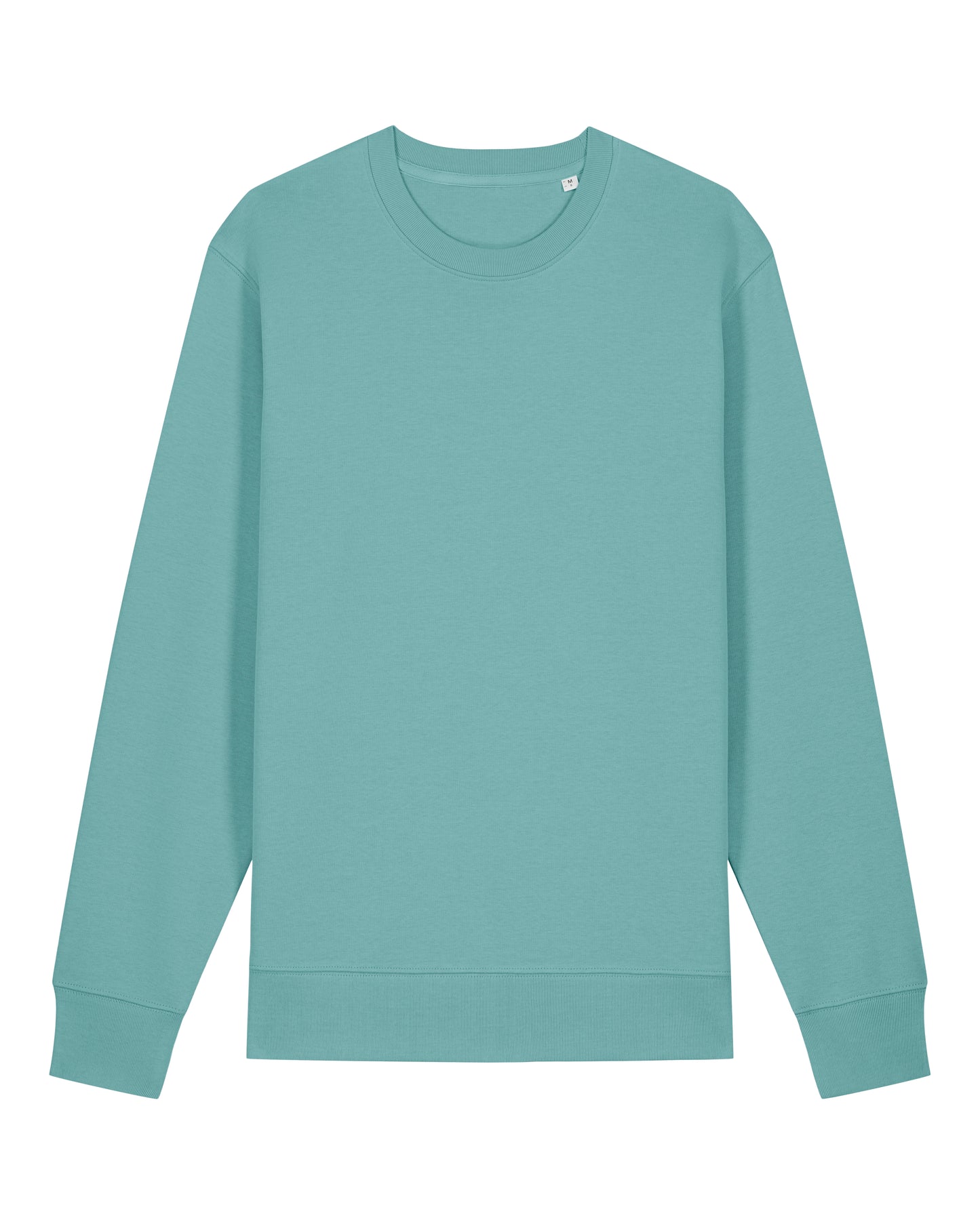 It Fits Dropper - Unisex Regular Fit Sweater - Terry voering - Teal