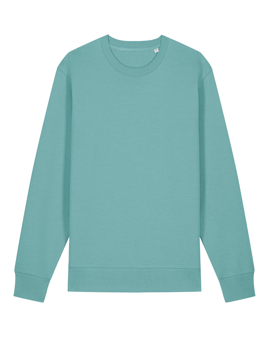 It Fits Dropper - Unisex Regular Fit Sweater - Terry voering - Teal