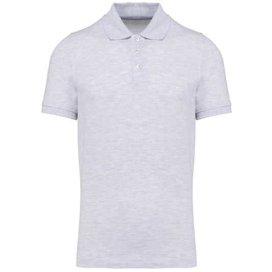 It Fits Contender - Korte Mouwen Polo Heren - Heather Ash