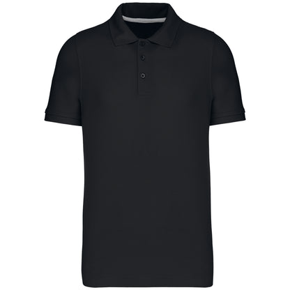 It Fits Contender - Polo coupe standard pour homme - Noir
