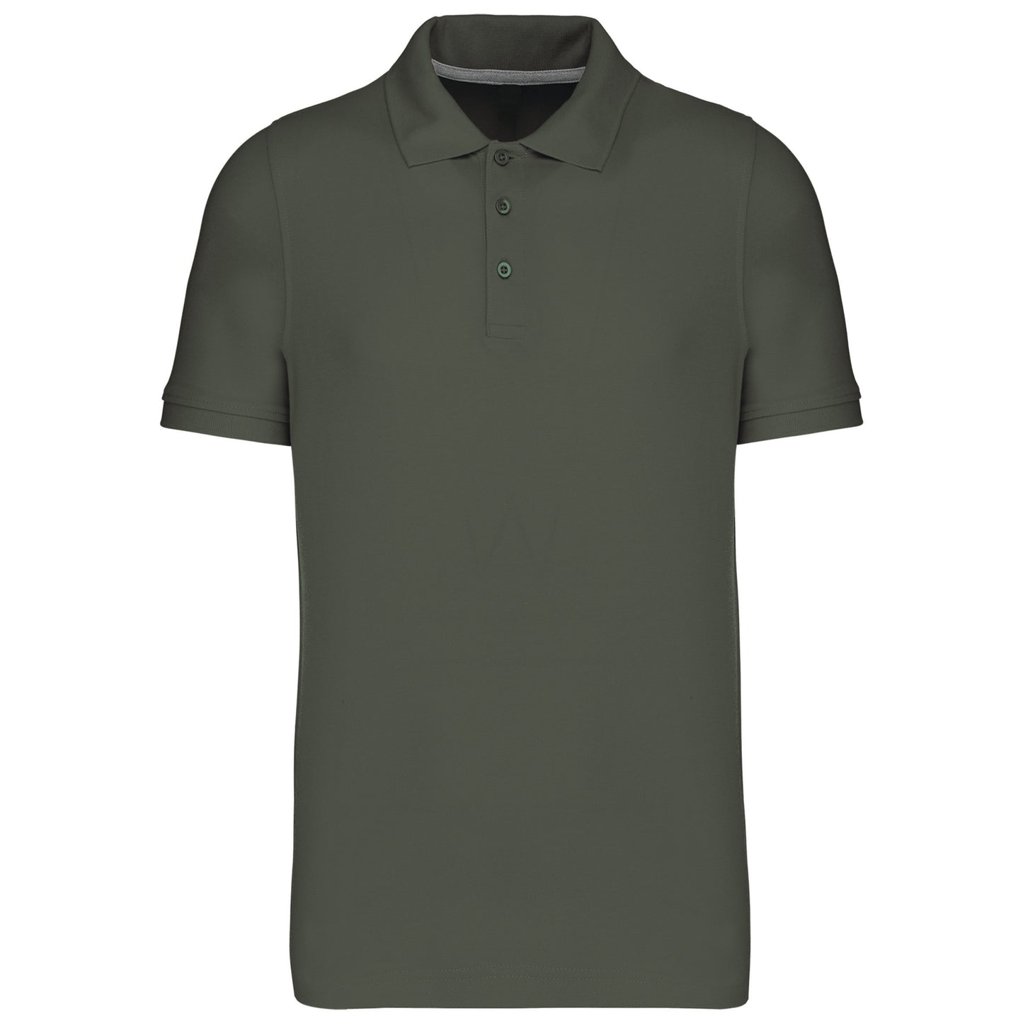 It Fits Contender - Korte Mouwen Polo Heren - Deep Khaki