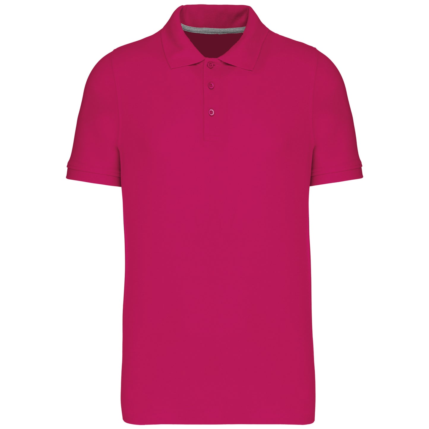 It Fits Contender - Korte Mouwen Polo Heren - Deep Fuchsia