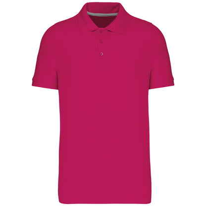 It Fits Contender - Polo coupe standard pour homme - Fuchsia foncé