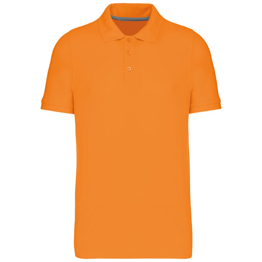 It Fits Contender - Korte Mouwen Polo Heren - Dutch Orange