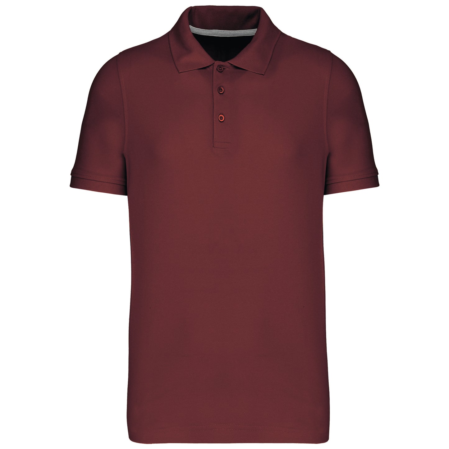 It Fits Contender - Korte Mouwen Polo Heren - Merlot