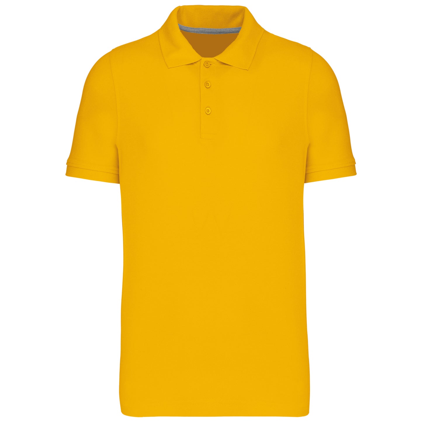 It Fits Contender - Korte Mouwen Polo Heren - Sun Yellow