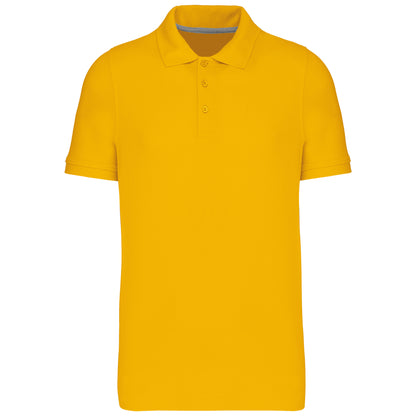 It Fits Contender - Polo coupe standard pour homme - Jaune soleil