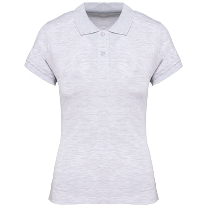 It Fits Contender - Dames Regular Fit Polo - Heather Ash