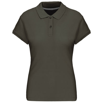 It Fits Contender - Polo coupe standard pour femme - Kaki foncé