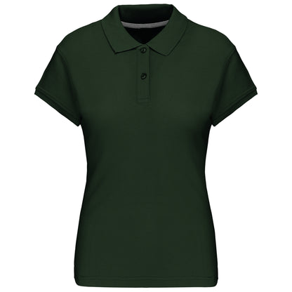 It Fits Contender - Polo coupe standard pour femme - Vert bois