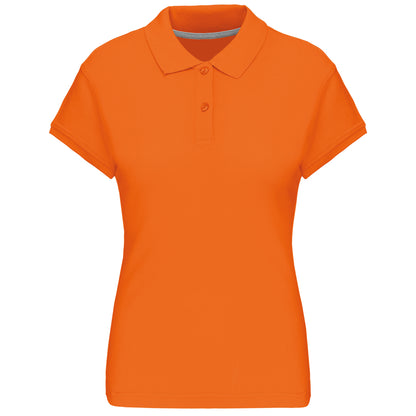 It Fits Contender - Polo coupe standard pour femme - Orange hollandais