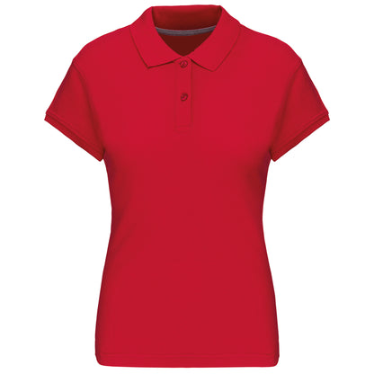 It Fits Contender - Polo coupe standard pour femme - Rouge