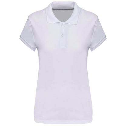 It Fits Contender - Polo coupe standard pour femme - Blanc