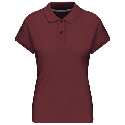 It Fits Contender - Polo coupe standard pour femme - Merlot